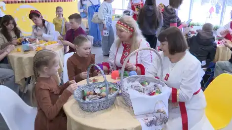 Нижнекамск отметил Светлую Пасху: народные гулянья, ярмарка и концерт в ДНТ - телеканал НТР 24