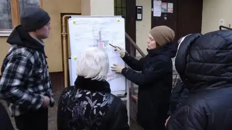 Нижнекамцам на Вокзальной, 4 показали проект обновлённого двора - телеканал НТР 24