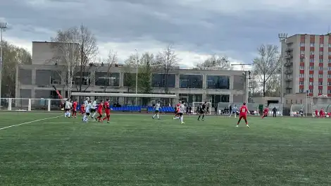 футболисты на поле