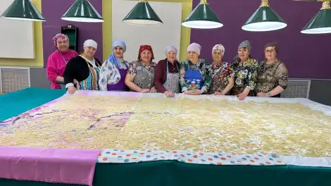 В селе Шингальчи Нижнекамского района готовят домашнюю лапшу для бойцов СВО - телеканал НТР 24