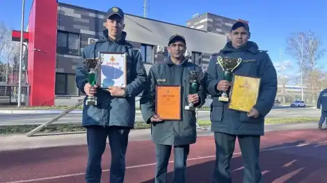 Нижнекамский пожарный стал третьим на республиканском турнире - телеканал НТР 24