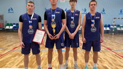 Студенты КНН завоевали «серебро» на республиканском турнире по баскетболу 3х3 - телеканал НТР 24