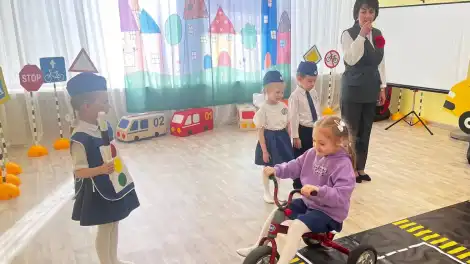 В детсаду Нижнекамска прошёл конкурс агитбригад по пропаганде ПДД - телеканал НТР 24