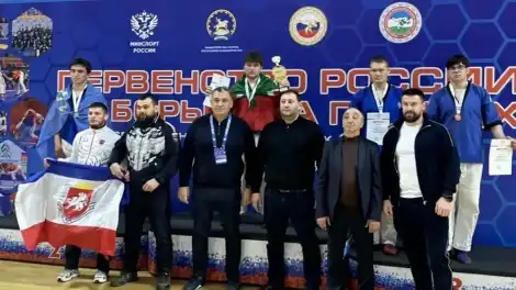 Воспитанник спортшколы №8 выиграл первенство России по борьбе на поясах - телеканал НТР 24