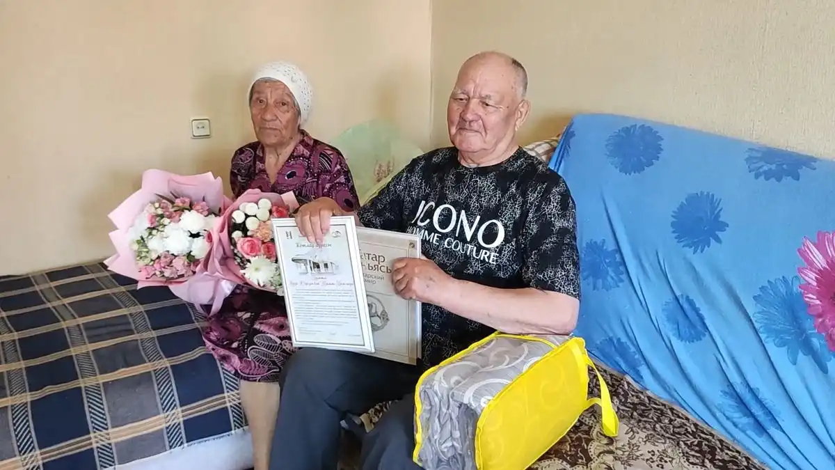 Первостроители Нижнекамска супруги Шакировы