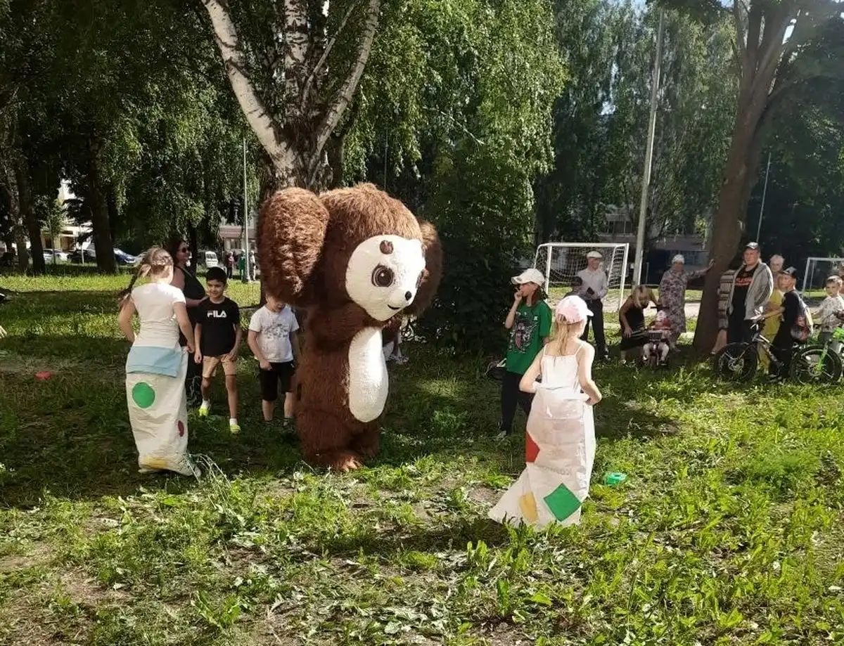 Детский Сабантуй в Нижнекамске в 36 микрорайоне