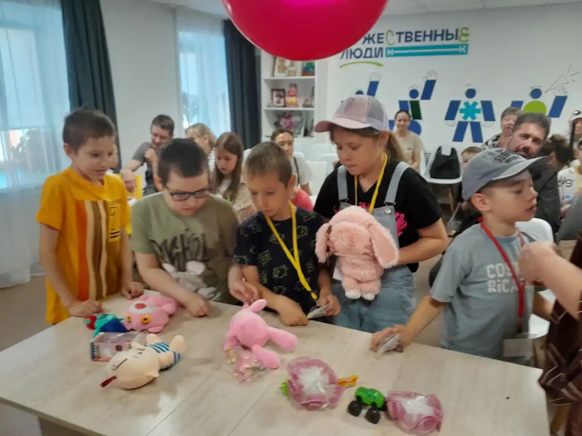 Праздник ко Дню защиты детей в Нижнекамске в обществе слепых