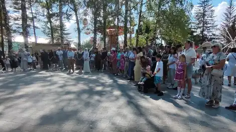люди в парке