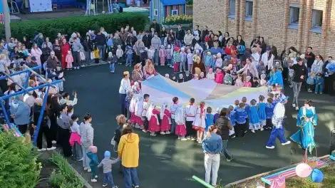 детский сад хоровод праздник мероприятие дети
