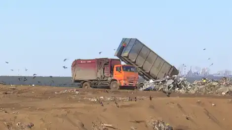 мусорный полигон