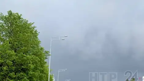пасмурное небо тучи в Нижнекамске