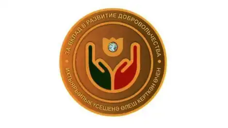 Рисунок почетного знака «За вклад в развитие добровольчества (волонтерства) в РТ"