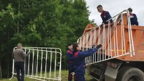 Студенты НПК Нижнекамска участвуют к подготовке к Сабантую