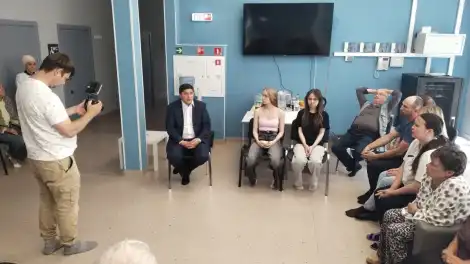 глава встреча с жителями