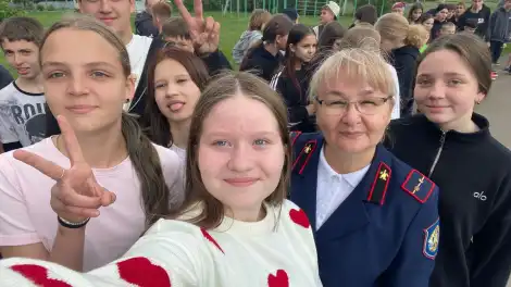 День пожарной безопасности в детском лагере Заря Нижнекамск