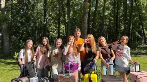 дети в лагере Камский Артек