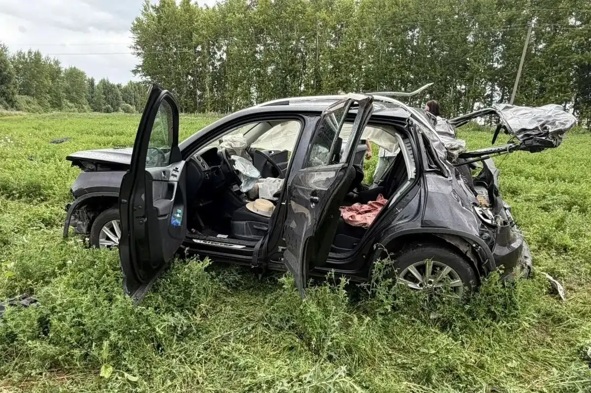 Volkswagen после аварии