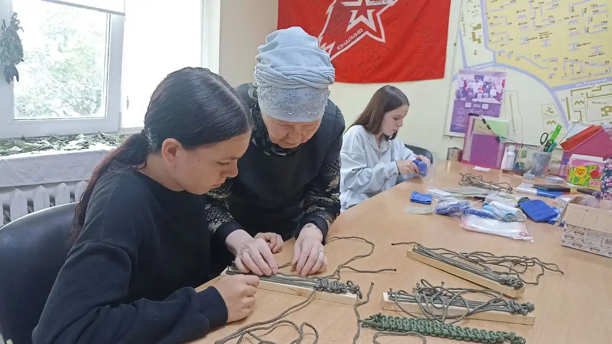 Дети в приюте Балкыш