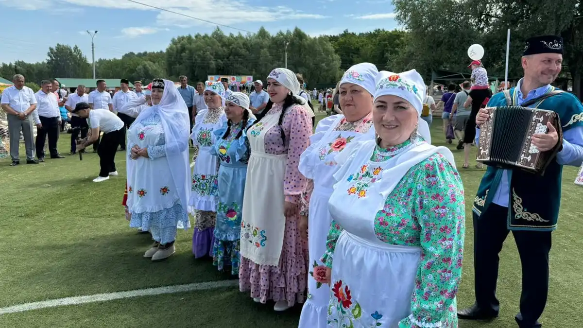 село деревня праздник сабантуй татары