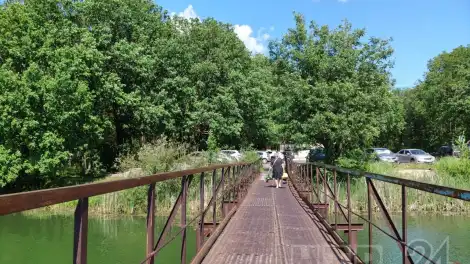 понтонный мост в Нижнекамске