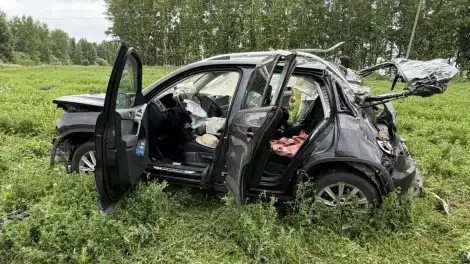 Volkswagen после аварии