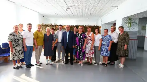 делегация в селе