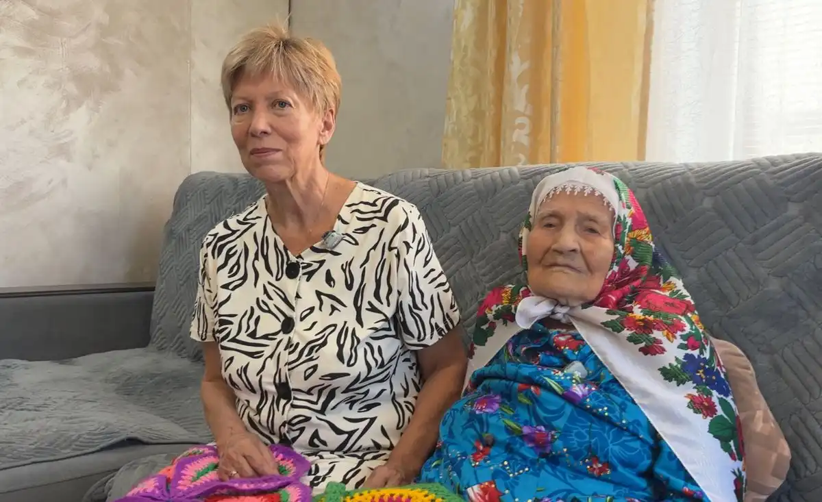 100-летняя Гамира Минабутдинова
