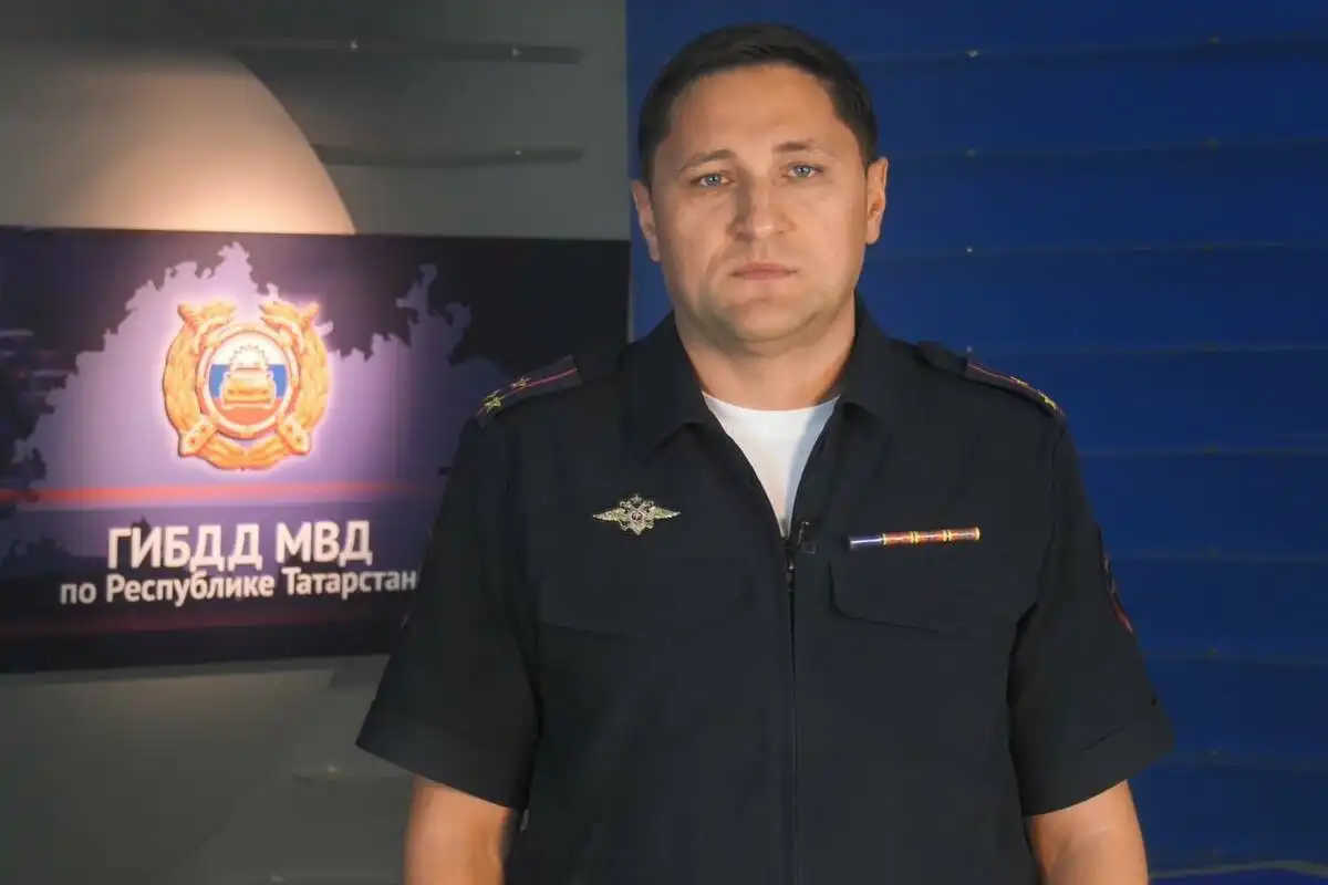 Врио начальника управления Госавтоинспекции Татарстана Айрат Самигуллин