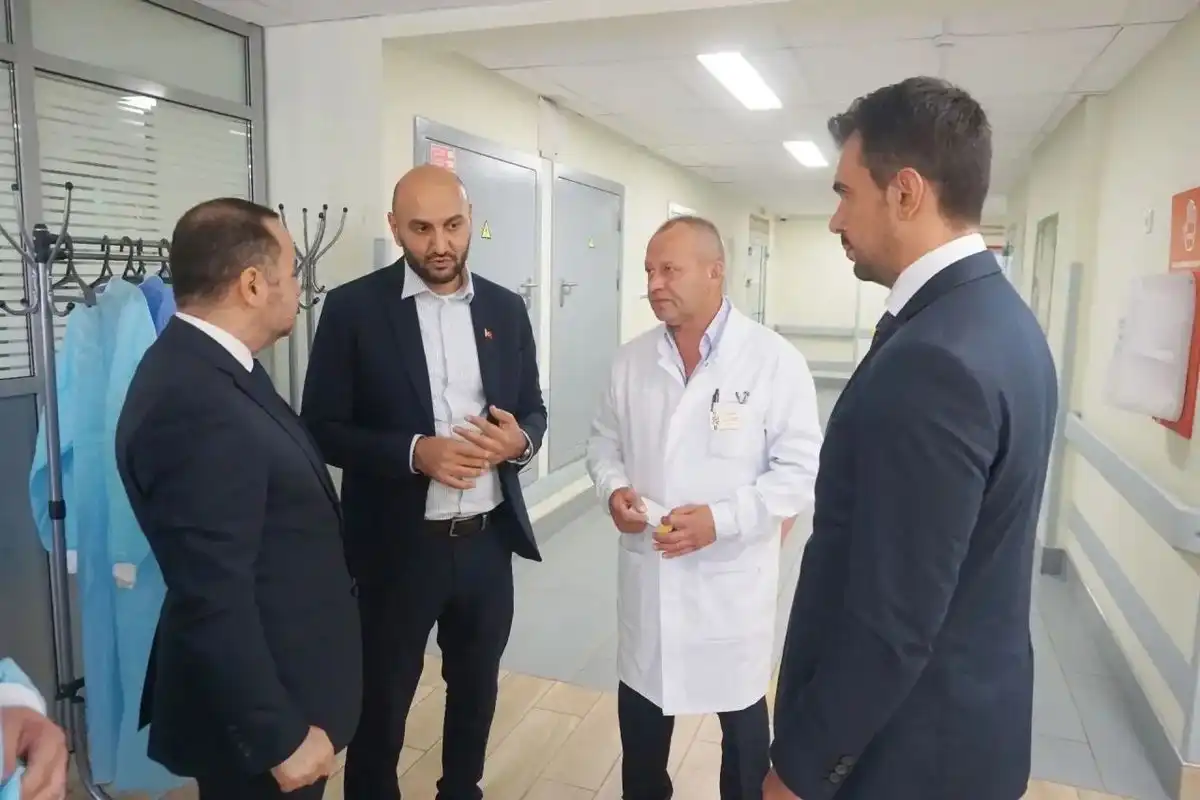 Делегация турецкого посольства навещает земляка раненого при атаке БПЛА на Нижнекамск