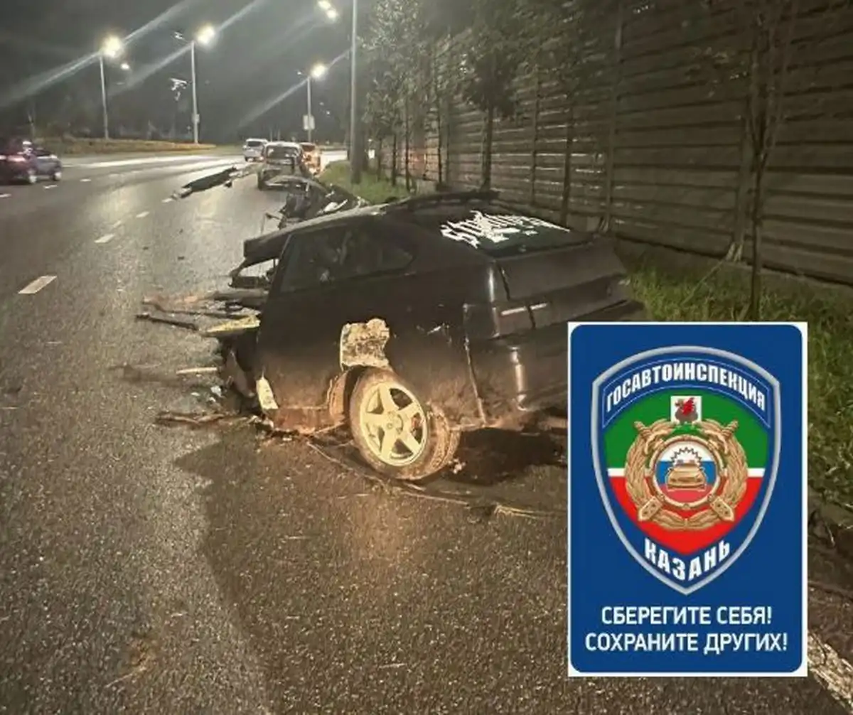 машина после ДТП