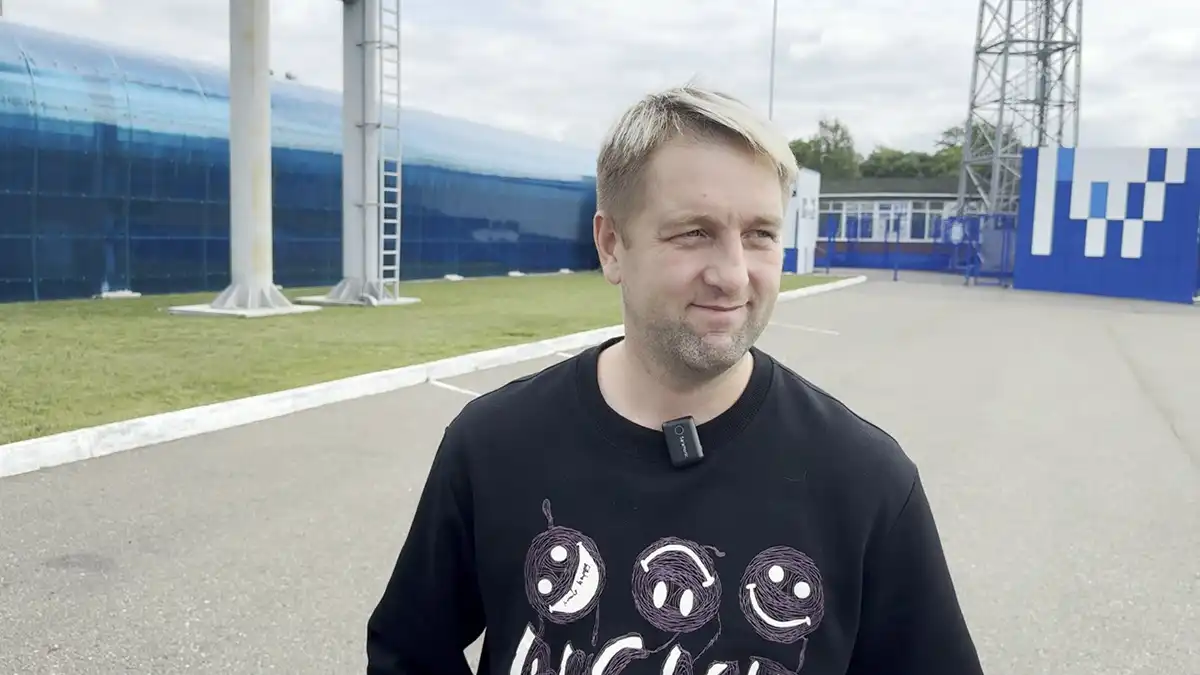 Спортивный журналист Александр Халин