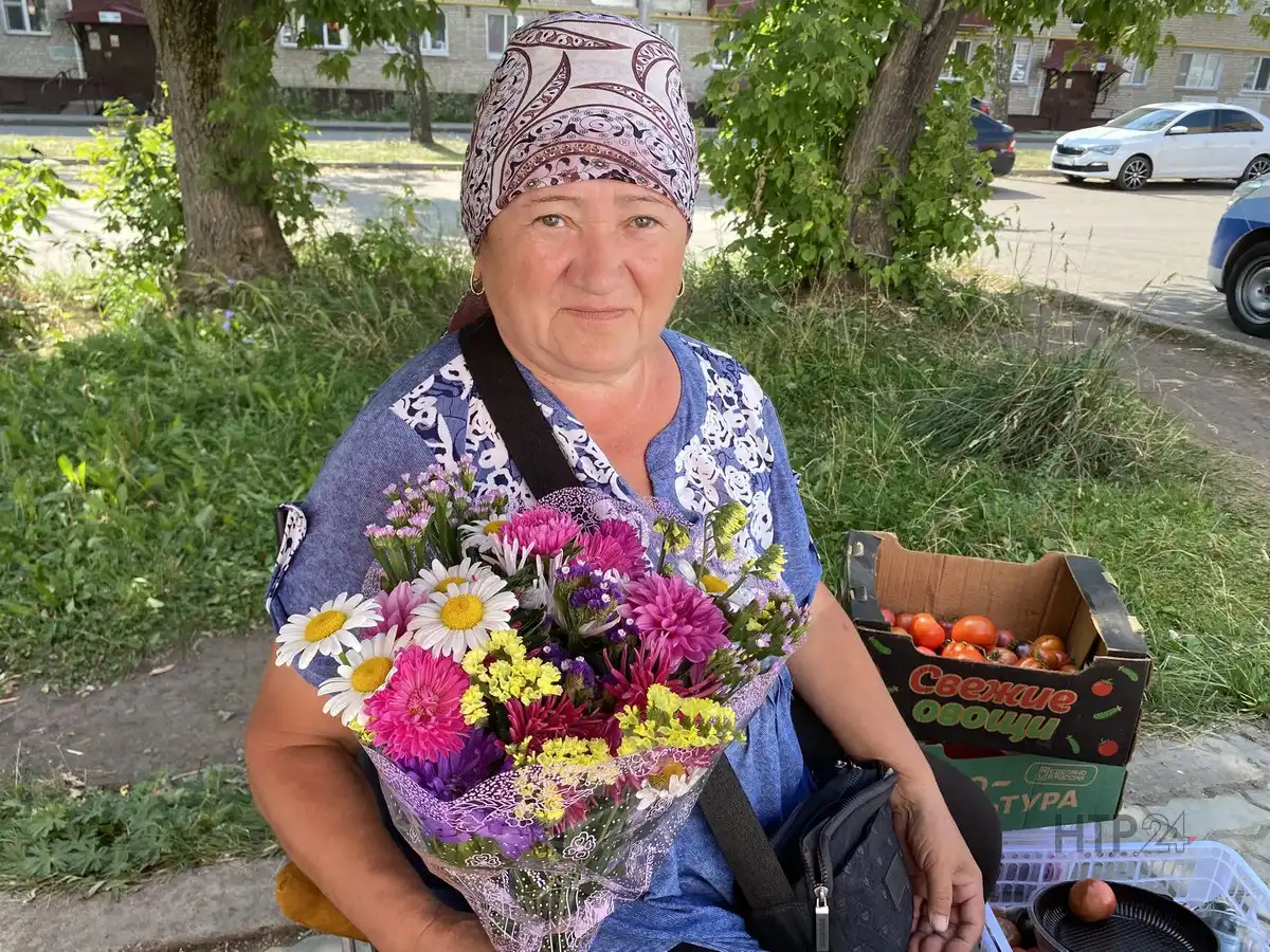 Дачница в Нижнекамске продает урожай