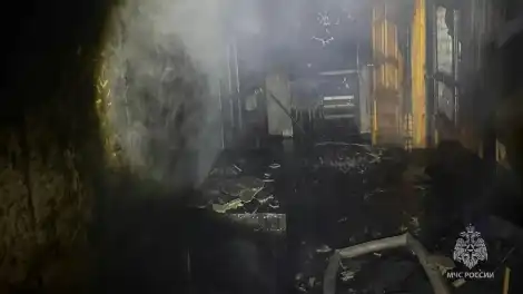 Пожар в селе Новые Чечкабы Буинского района