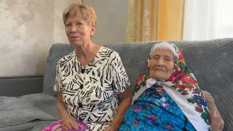 100-летняя Гамира Минабутдинова