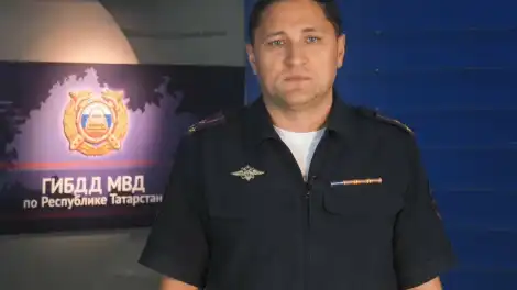 Врио начальника управления Госавтоинспекции Татарстана Айрат Самигуллин