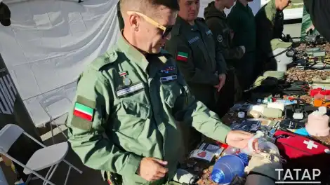 Выставка центра военно-спортивной подготовки и патриотического воспитания ВОИН в Казани