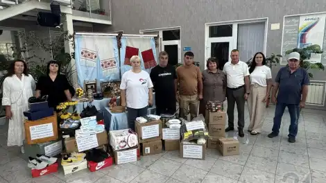 Отправка груза на СВО собранного в Нижнекамске