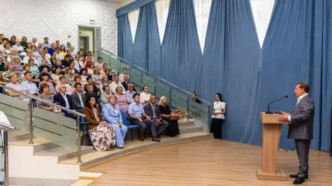 встреча Айдара Метшина с медработниками Нижнекамска