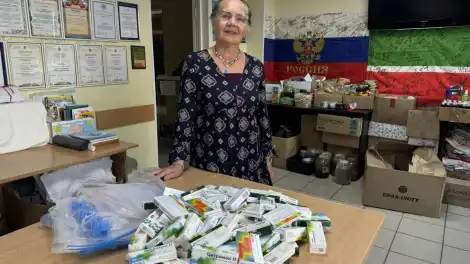Старшая по дома № 26 на улице Менделеева в Нижнекамске Фарида Нигаматзянова