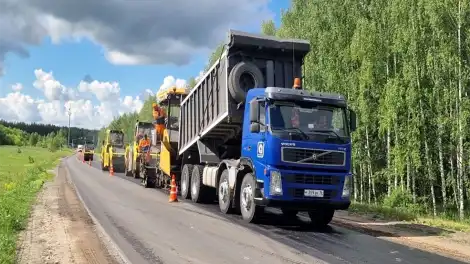 Ремонт дороги Песчаные Ковали — Орловка в Лаишевском районе Республики Татарстан