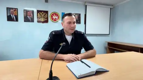 начальник ГАИ Нижнекамска Ильдар Ахметзянов