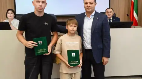 глава Елабужского района Рустем Нуриев, Назар Уткин, Глеб Данилов