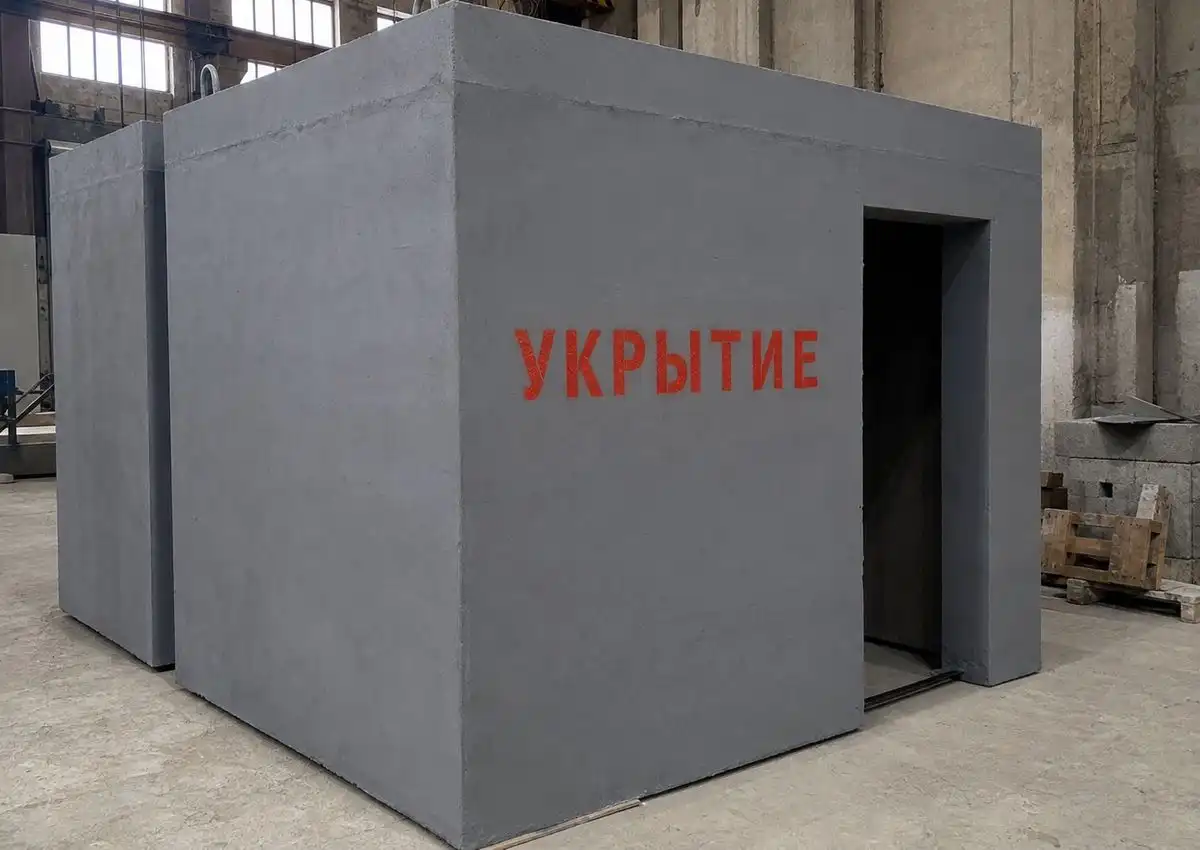 железобетонное укрытие