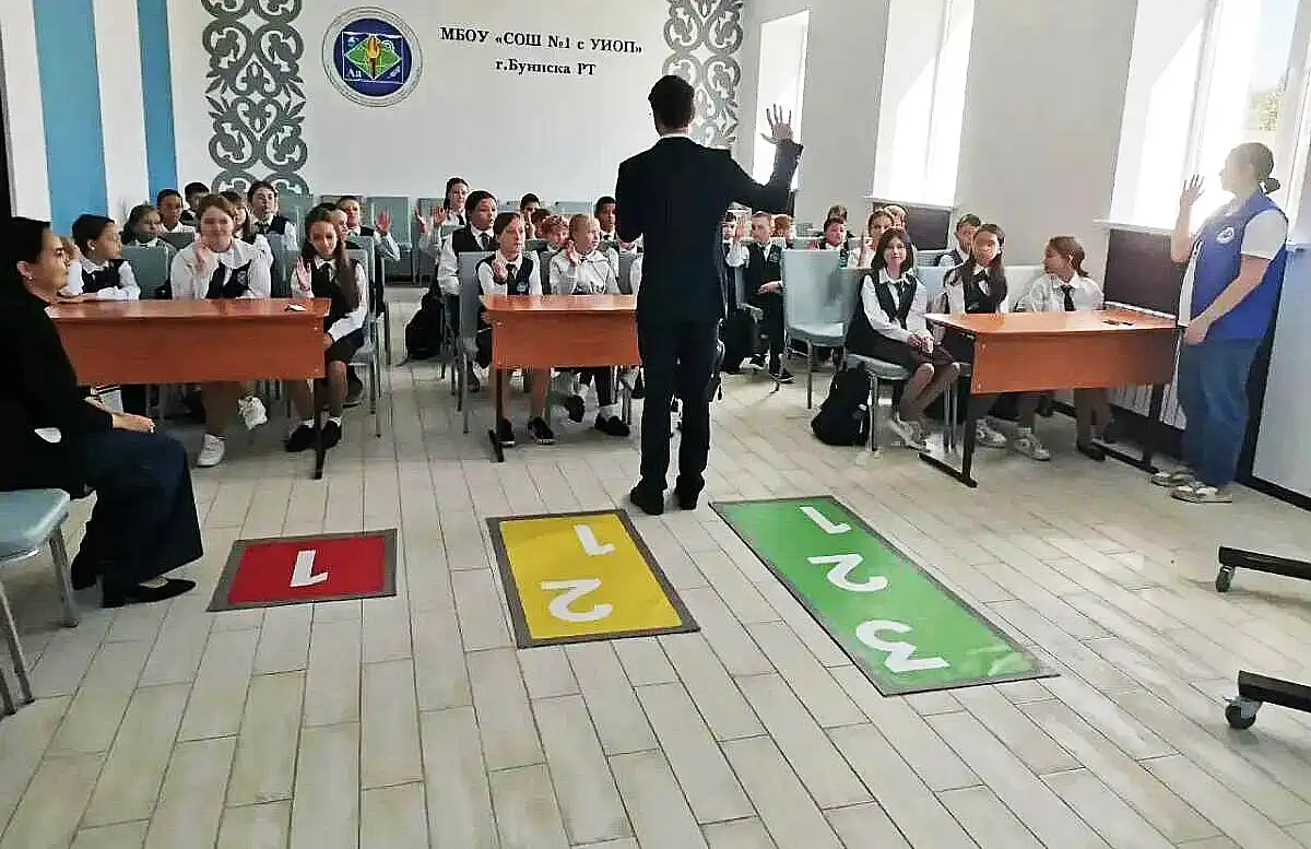 Урок ПДД в школе