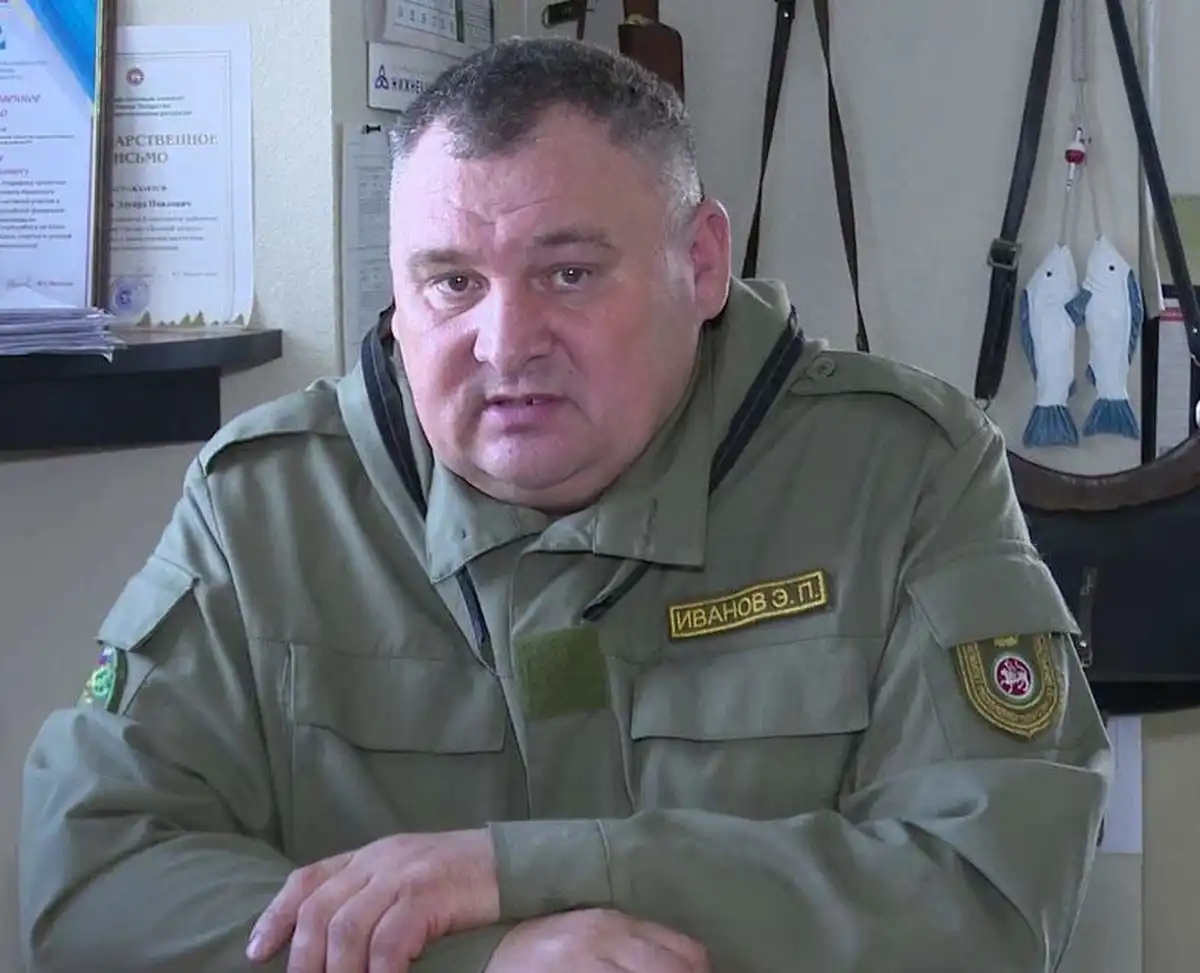 начальник Нижнекамского межрайонного отдела Госкомитета РТ по биоресурсам Эдуард Иванов