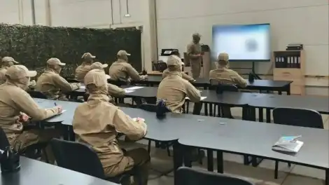 Обучение в Войсках беспилотных систем новобранцев