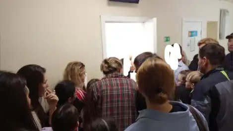 очередь в детской поликлинике