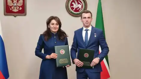 Лейла Фазлеева и Владислав Головин