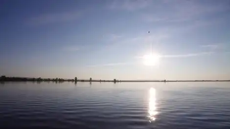 Река Кама в Нижнекамске