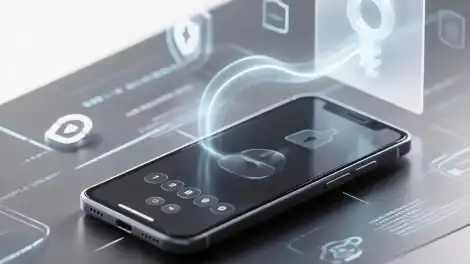 Заблокированный смартфон